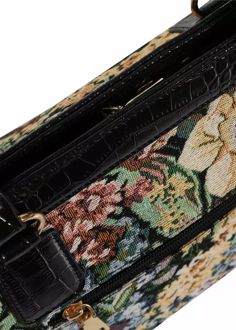 New In Lulu Hun Beth Tapestry Rococo Bag Multi 4 New In Lulu Hun Beth Tapestry Rococo Bag Multi