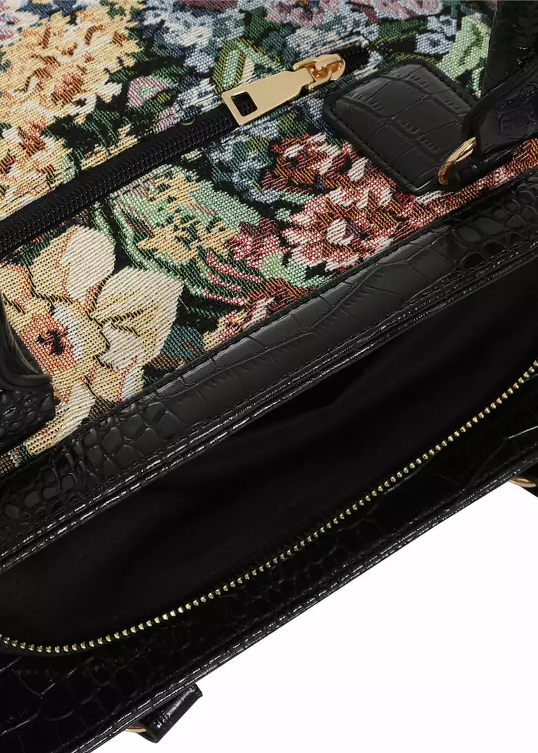 New In Lulu Hun Beth Tapestry Rococo Bag Multi 6 New In Lulu Hun Beth Tapestry Rococo Bag Multi