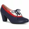 New In Lulu Hun Nada 60's Pumps Blue
