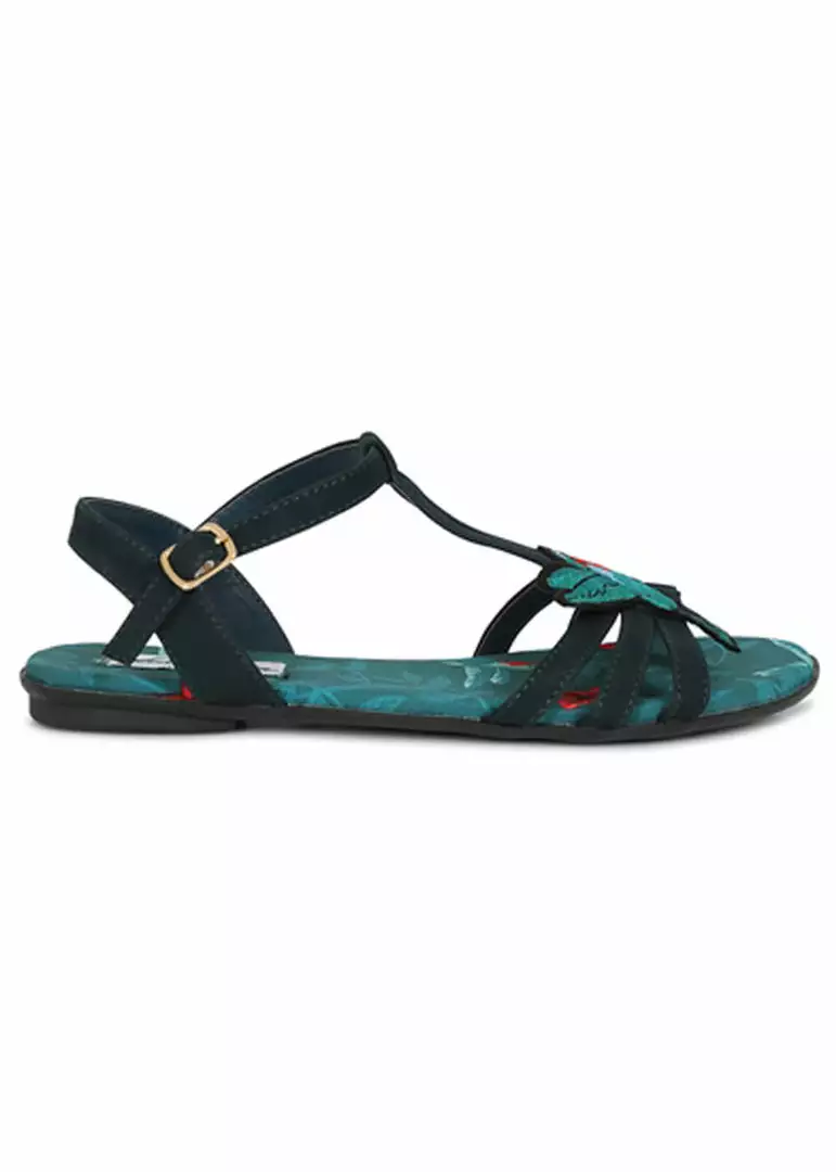 New In Lulu Hun Lottie Hummingbird Sandals Blue 5 New In Lulu Hun Lottie Hummingbird Sandals Blue
