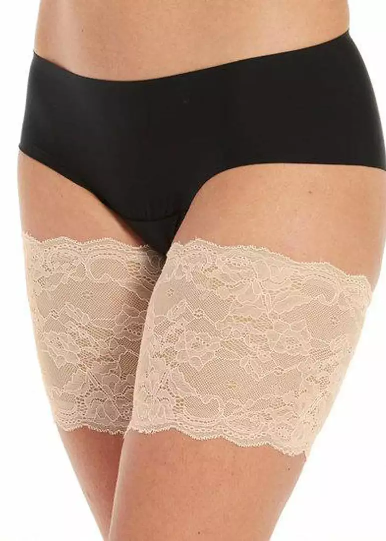 Magic Bodyfashion Be Sweet To Your Leg Lace Thigh Bands Latte 3 Magic Bodyfashion Be Sweet To Your Leg Lace Thigh Bands Latte