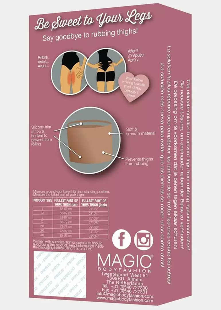 Magic Bodyfashion Be Sweet To Your Leg Thigh Bands Latte 7 Magic Bodyfashion Be Sweet To Your Leg Thigh Bands Latte