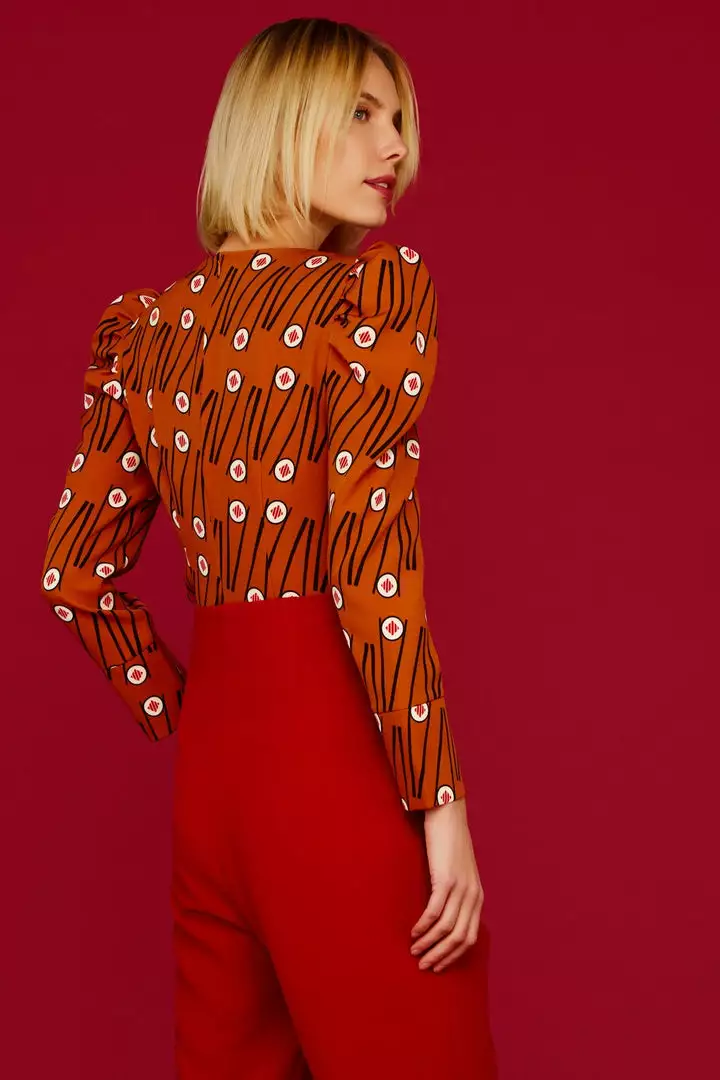 Minueto Chopsticks Sushi 60's Top Brown New In 4 Minueto Chopsticks Sushi 60's Top Brown New In