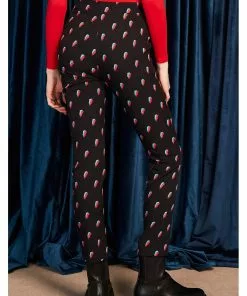 New In Minueto David Thunderbolt 70's Trousers Black