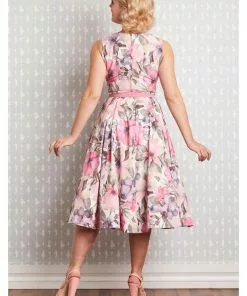 New In Miss Candyfloss Kaitlin Taffy 50's Swing Dress Pink 9 New In Miss Candyfloss Kaitlin Taffy 50's Swing Dress Pink