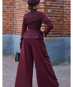 New In Miss Candyfloss Manone 40's Jumpsuit Fuchsia