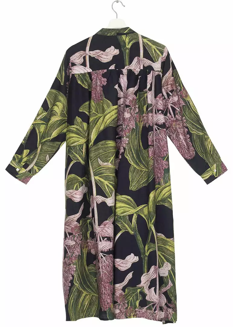 One Hundred Stars Medinilla Duster Black New In 4 One Hundred Stars Medinilla Duster Black New In