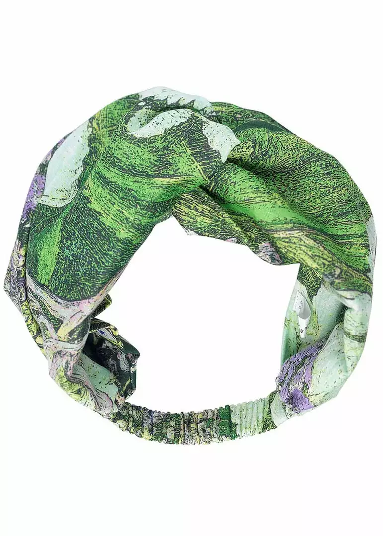 One Hundred Stars Hydrangea Headband Lime Green 3 One Hundred Stars Hydrangea Headband Lime Green