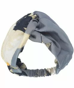 One Hundred Stars Stork Headband Slate New In