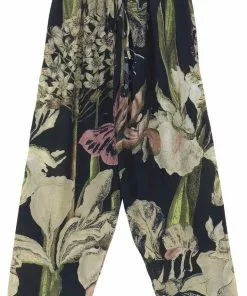 One Hundred Stars Iris Crepe Trousers Black 9 One Hundred Stars Iris Crepe Trousers Black