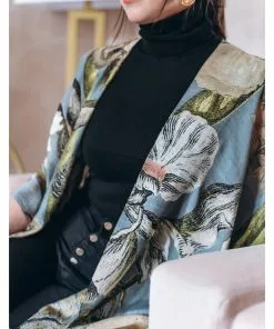 One Hundred Stars Iris Throwover Grey New In