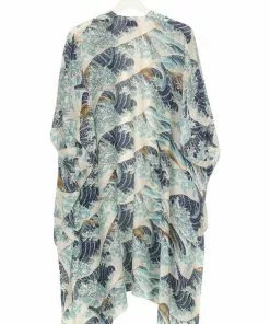 One Hundred Stars Wave Throwover Blue