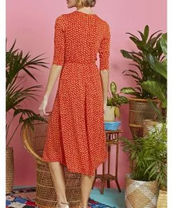 Onjenu Amy Themis 70's Dress Red 7 Onjenu Amy Themis 70's Dress Red