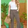 Onjenu Hannah Jewel 70's Trousers Brown Yellow 1 Onjenu Hannah Jewel 70's Trousers Brown Yellow