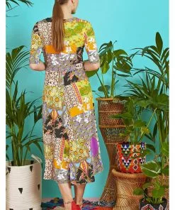 Onjenu Remy Gaia 70's Dress Multi