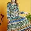 Onjenu Sharon Zebreese 70's Dress Multi