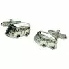 Onyx Art Men Cufflinks Camper Van Silver New In