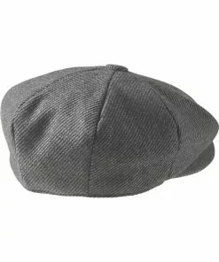 Peaky Blinders Newsboy Pinstripe Cap Grey New In