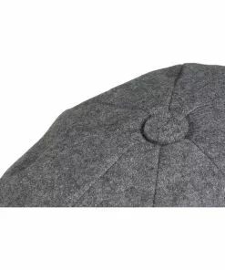 Peaky Blinders Newsboy Melton Cap Grey New In