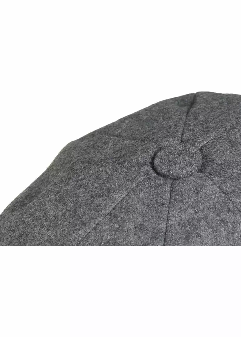 Peaky Blinders Newsboy Melton Cap Grey New In 4 Peaky Blinders Newsboy Melton Cap Grey New In