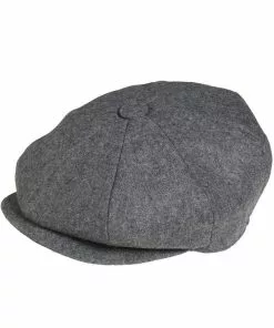 Peaky Blinders Newsboy Melton Cap Grey New In