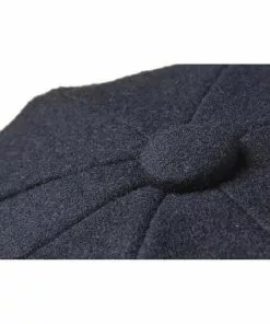 Peaky Blinders Newsboy Melton Cap Navy Blue New In