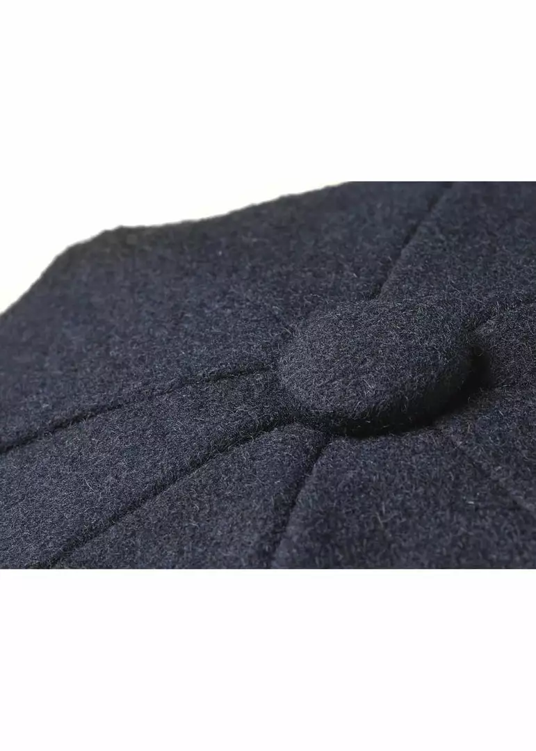 Peaky Blinders Newsboy Melton Cap Navy Blue New In 4 Peaky Blinders Newsboy Melton Cap Navy Blue New In