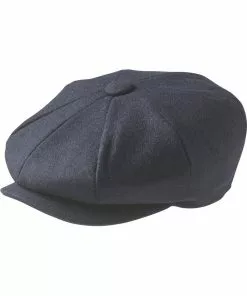 Peaky Blinders Newsboy Melton Cap Navy Blue New In