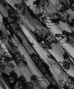 Punk Rave Butterfly Gauze Chiffon Skirt Black New In