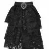 New In Punk Rave Lace Cravat Black 2 New In Punk Rave Lace Cravat Black