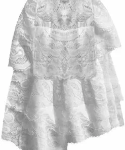 New In Punk Rave Lace Cravat White 9 New In Punk Rave Lace Cravat White