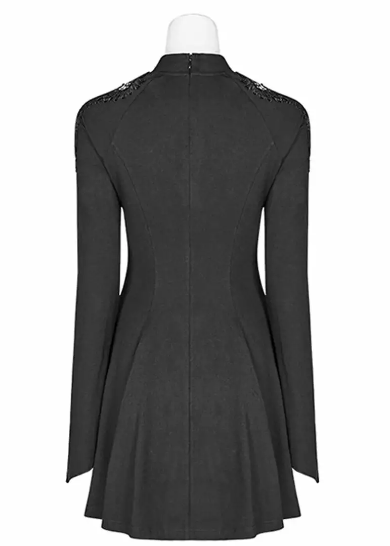 New In Punk Rave Aquilégia Dress Black 6 New In Punk Rave Aquilégia Dress Black