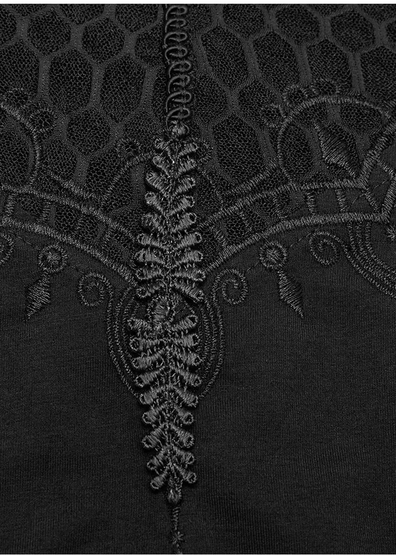 Punk Rave Vampira Top Black 5 Punk Rave Vampira Top Black