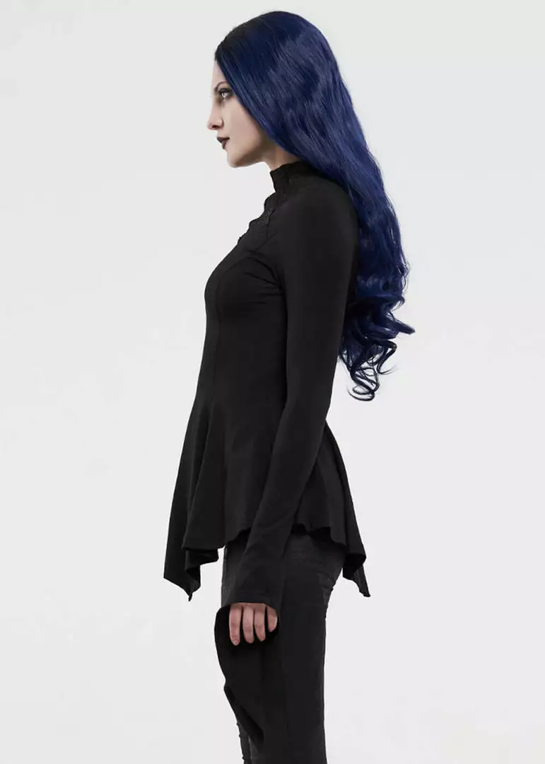 Punk Rave Vampira Top Black 8 Punk Rave Vampira Top Black