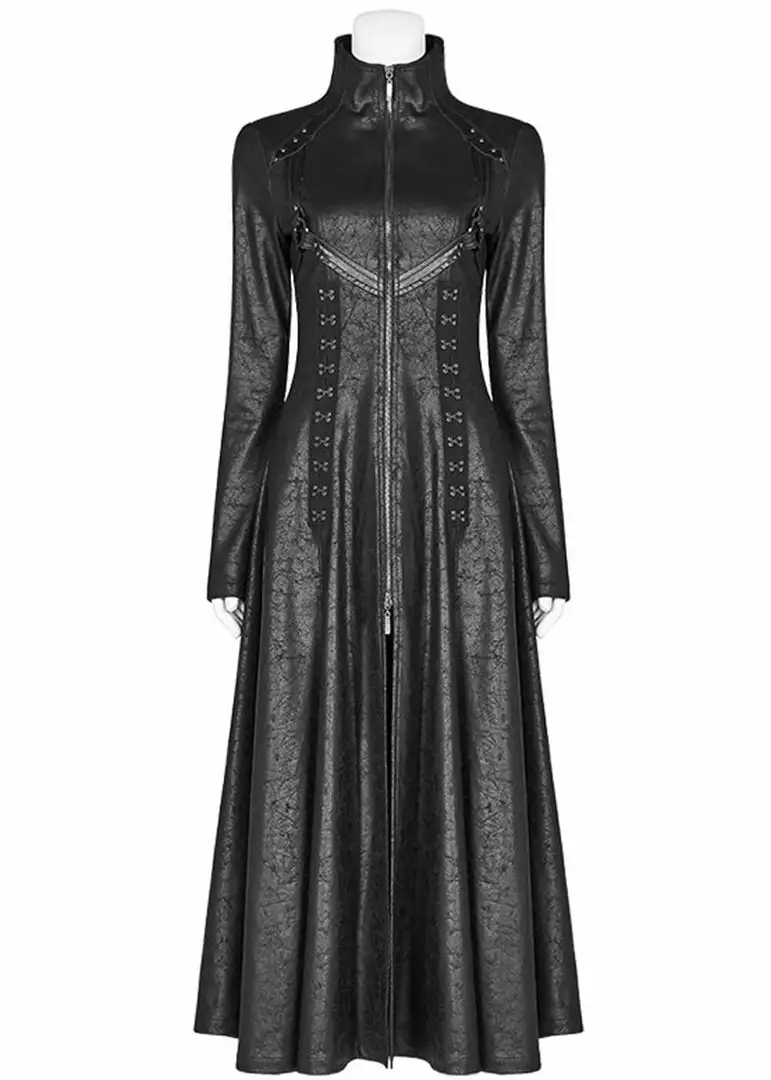 New In Punk Rave Underworld Coat Black 4 New In Punk Rave Underworld Coat Black