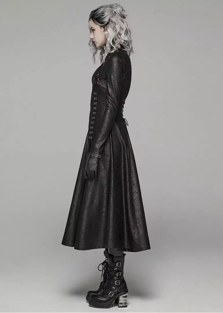 New In Punk Rave Underworld Coat Black 9 New In Punk Rave Underworld Coat Black