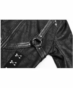 New In Punk Rave Underworld Coat Black 14 New In Punk Rave Underworld Coat Black