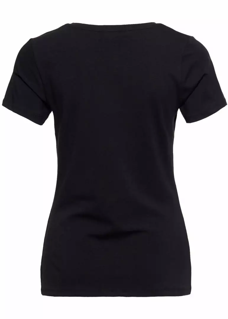 Queen Kerosin Wasp Queen 50's Girlie T-Shirt Black 6 Queen Kerosin Wasp Queen 50's Girlie T-Shirt Black