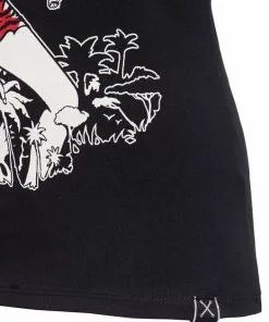 Queen Kerosin Rumble In The Jungle Girly T-Shirt Black 8 Queen Kerosin Rumble In The Jungle Girly T-Shirt Black