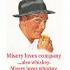 Retro Fun Magnet Misery Loves Company Multi New In