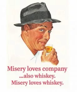 Retro Fun Magnet Misery Loves Company Multi New In