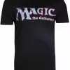 New In Retro Games Magic: The Gathering Logo T-Shirt Black