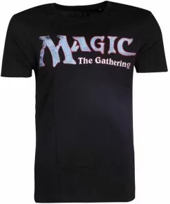 New In Retro Games Magic: The Gathering Logo T-Shirt Black