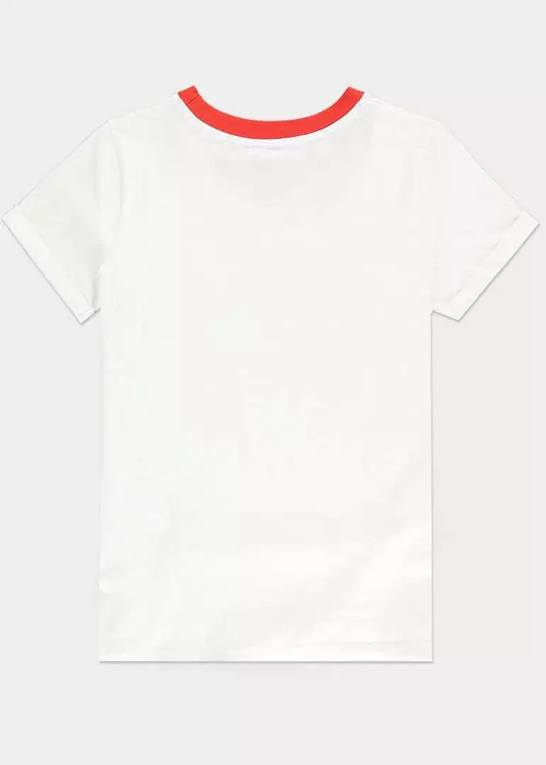 Retro Games Girlie Nintendo NES T-Shirt White 4 Retro Games Girlie Nintendo NES T-Shirt White