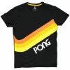Retro Games Mens Atari Pong Wave T-Shirt Black 2 Retro Games Mens Atari Pong Wave T-Shirt Black