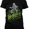 New In Retro Movies Beetlejuice Girly T-Shirt Black
