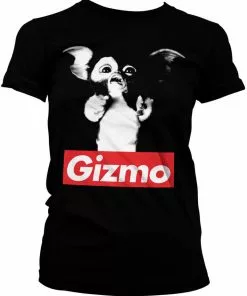 New In Retro Movies Gremlins Gizmo Girly T-Shirt Black