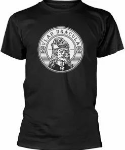 Retro Movies Vlad Tepes Dracula T-Shirt Black New In