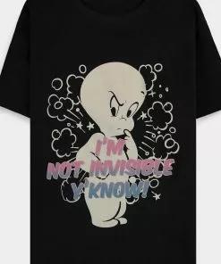 Retro Movies Casper T-Shirt Black