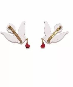 New In Rosita Bonita Doves Of Love Double Brooch